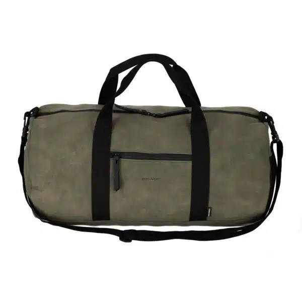 Duffeltas Dull PU of Nubuck met logo - Afbeelding 10