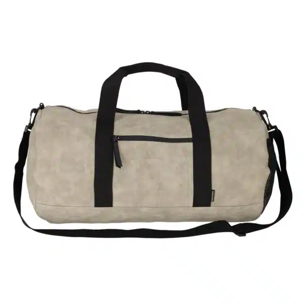 Duffeltas Dull PU of Nubuck met logo - Afbeelding 8