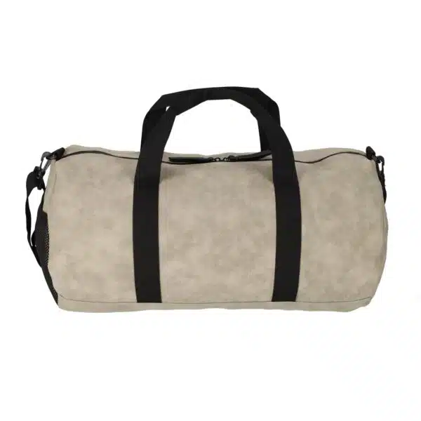 Duffeltas Dull PU of Nubuck met logo - Afbeelding 9