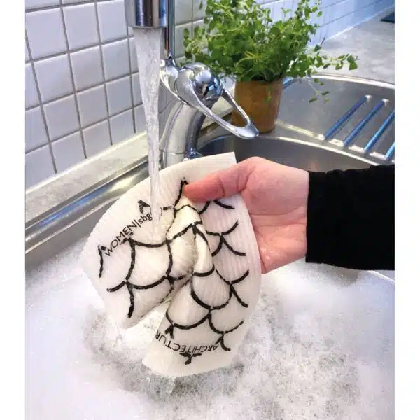 Ecologische Zweedse vaatdoek in eigen huisstijl - Afbeelding 2