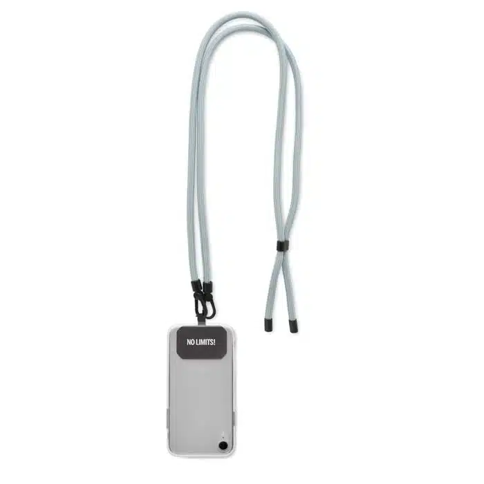 Crossbody Telefoonlanyard in elke Pantone kleur ⌀8mm polyester gedrukt met logo - Afbeelding 11