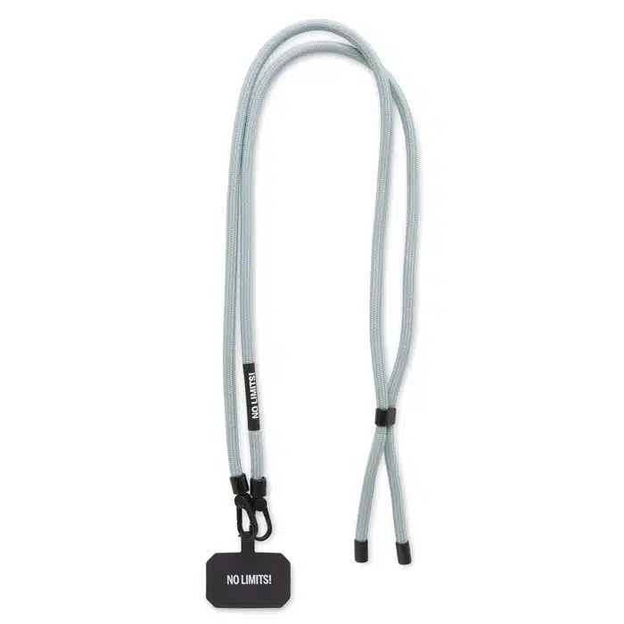 Crossbody Telefoonlanyard in elke Pantone kleur ⌀8mm polyester gedrukt met logo - Afbeelding 10