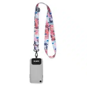 Crossbody telefoonlanyard, all over in jouw huisstijl bedrukt