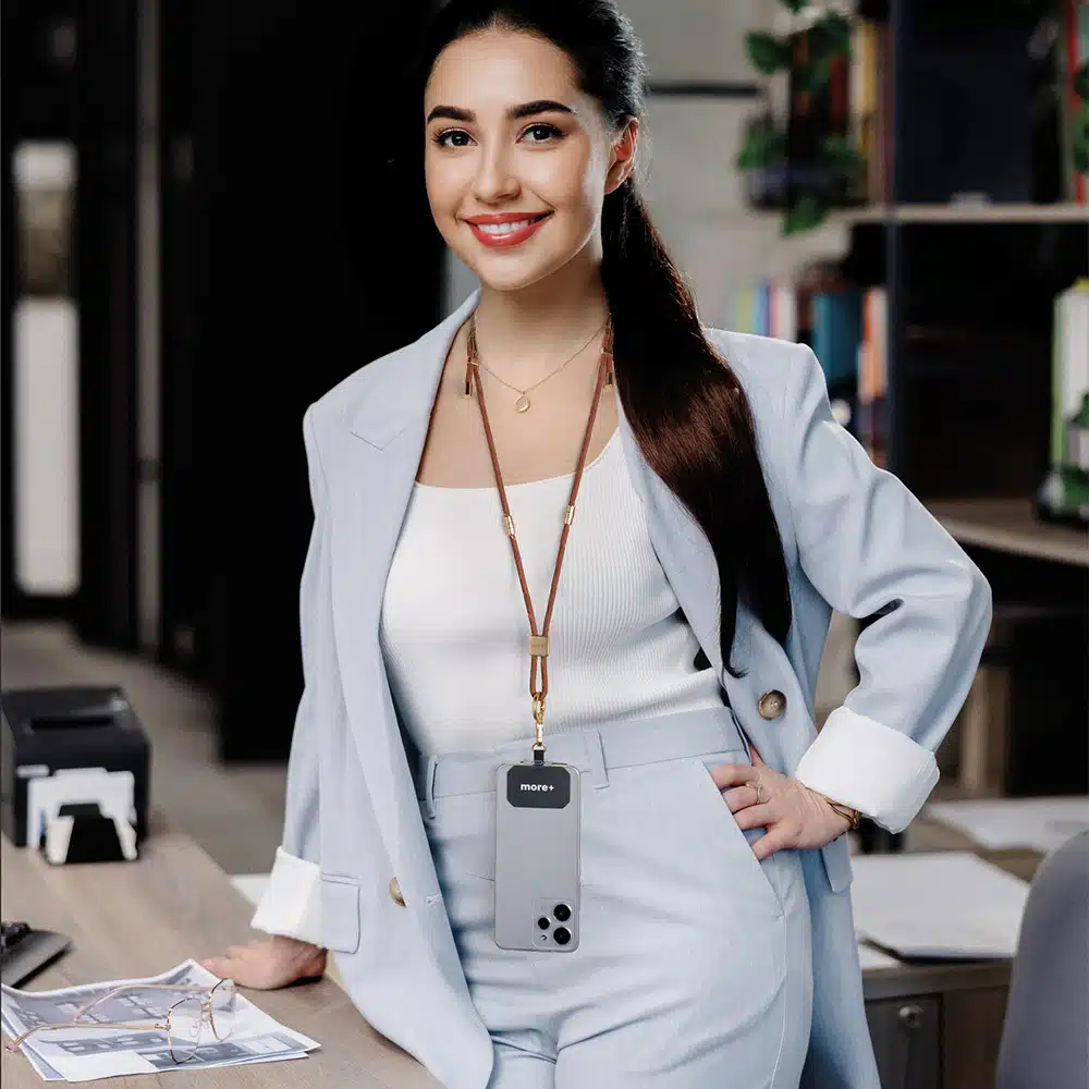 2-in-1 crossbody telefoonkoord en polsband, volledig op maat in jouw huisstijl en bedrukt met logo - Afbeelding 6