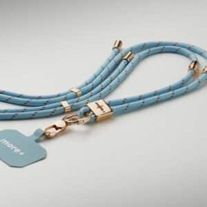 2-in-1 crossbody telefoonkoord en polsband met 2-tone ontwerp in eigen huisstijl