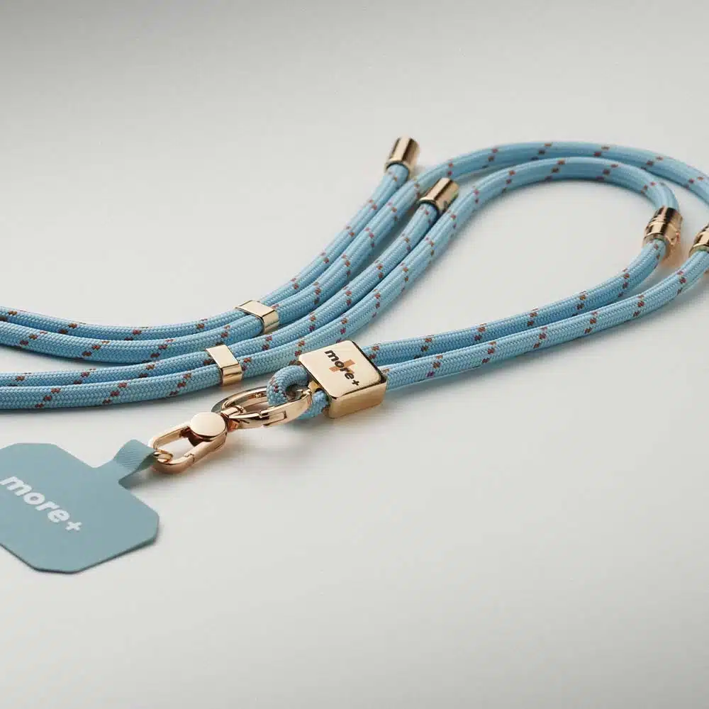 2-in-1 crossbody telefoonkoord en polsband met 2-tone ontwerp in eigen huisstijl