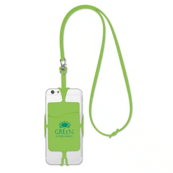 Silicone smartphone hanger in eigen PMS-kleur, bedrukt met logo - Afbeelding 3